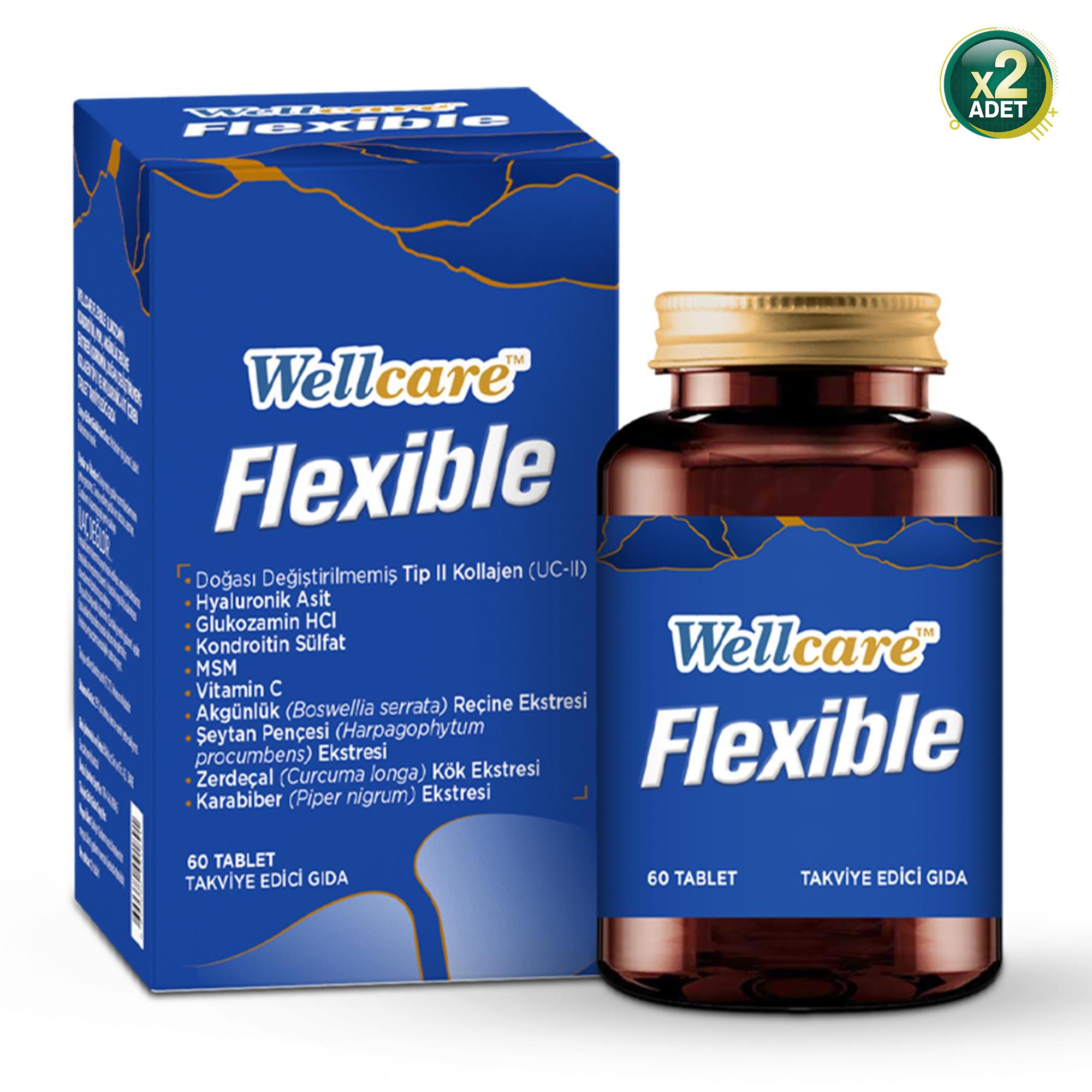 Wellcare Flexible 60 Tablet 2 Adet
