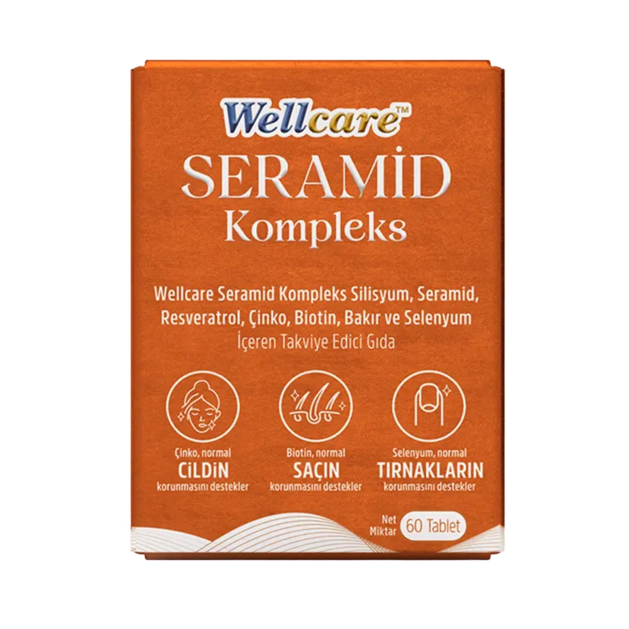 Wellcare Seramid Kompleks 60 Tablet