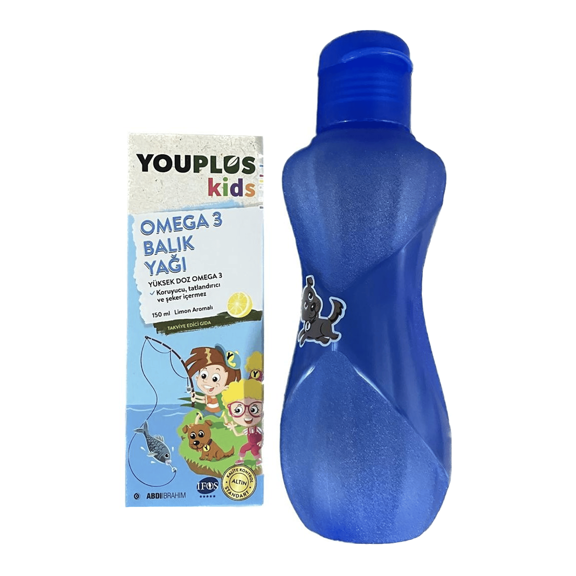 Youplus Kids Omega 3 Balık Yağı Suluk Hediyeli
