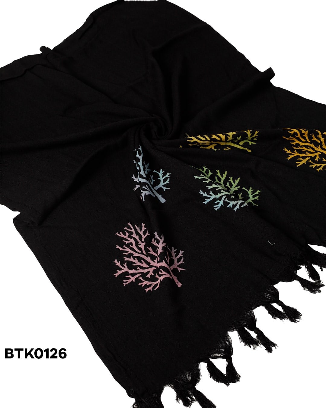 Batik El Baslıkı Şal BTK0126-9628