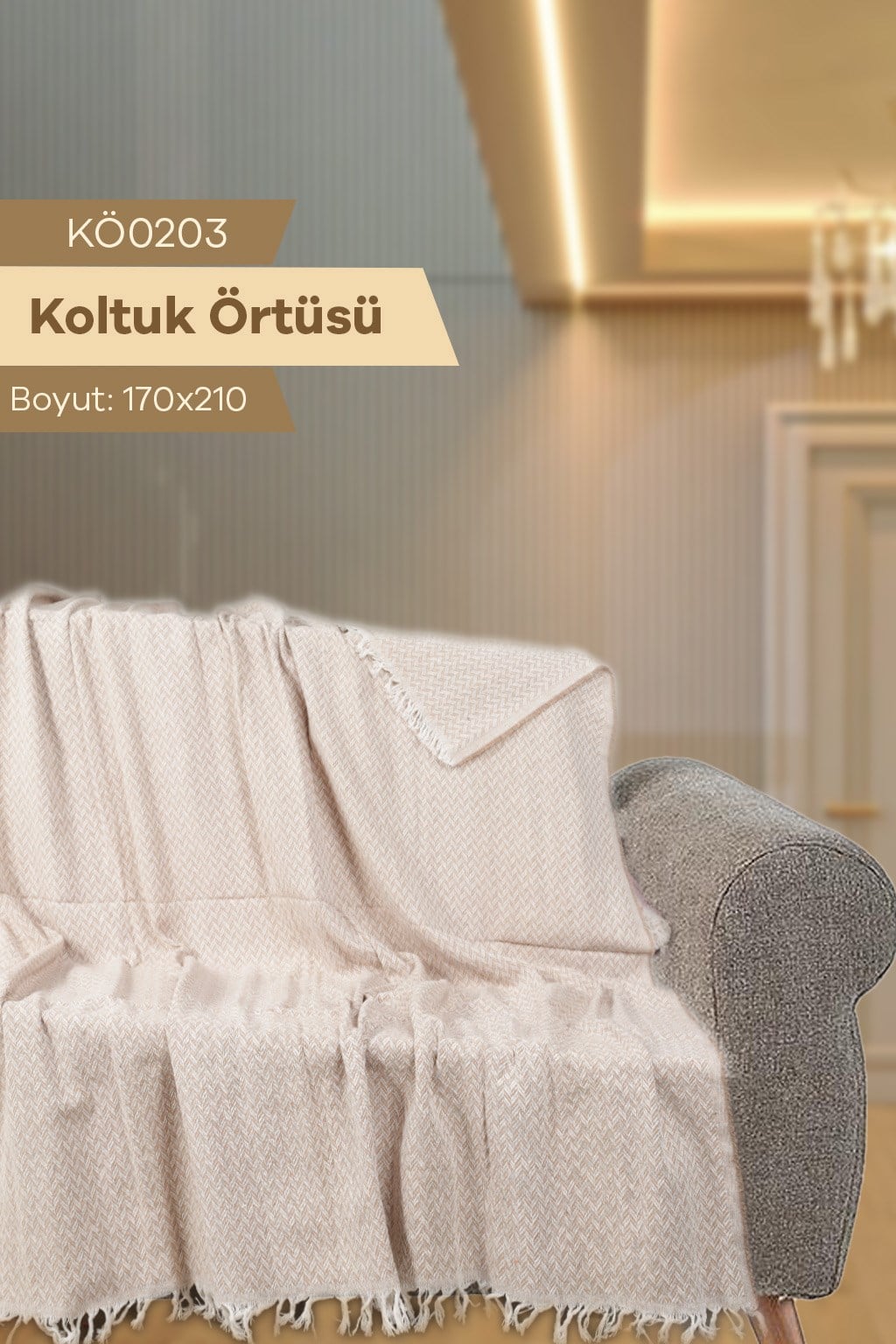 Çok Amaçlı Koltuk Örtüsü KÖ0203-3
