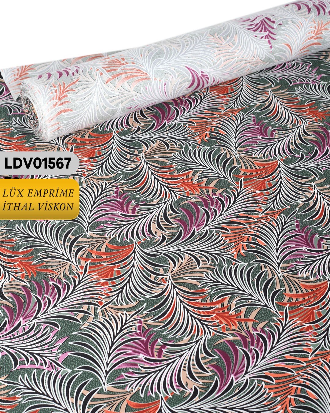 Dar En Pamuk Viskon Kumaş ( TEK EN ) 90cm-LDV01567
