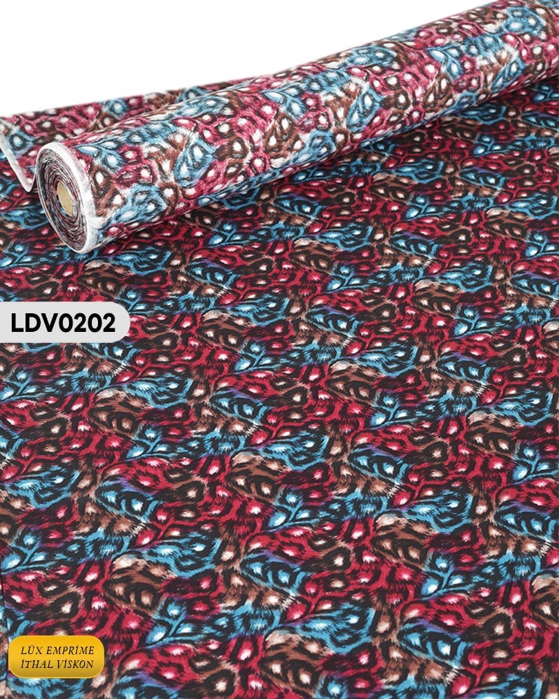 Dar En Pamuk Viskon Kumaş ( TEK EN ) 90cm-LDV0202