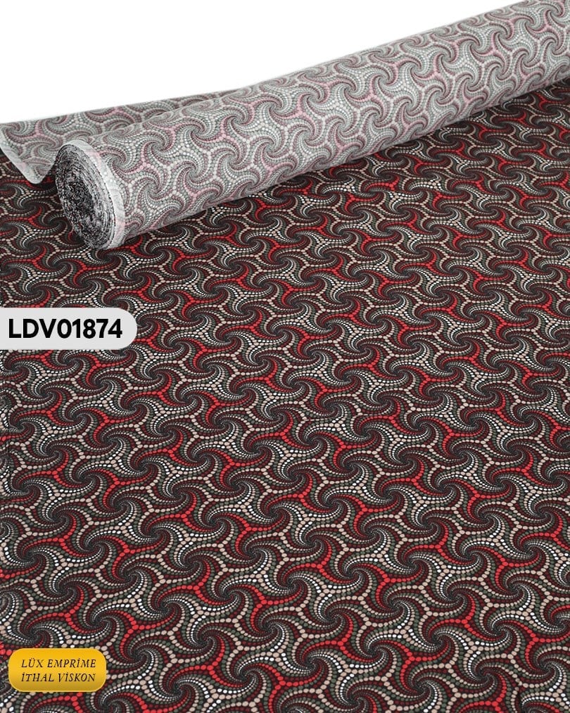Dar En Pamuk Viskon Kumaş ( TEK EN ) 90cm-LDV01874
