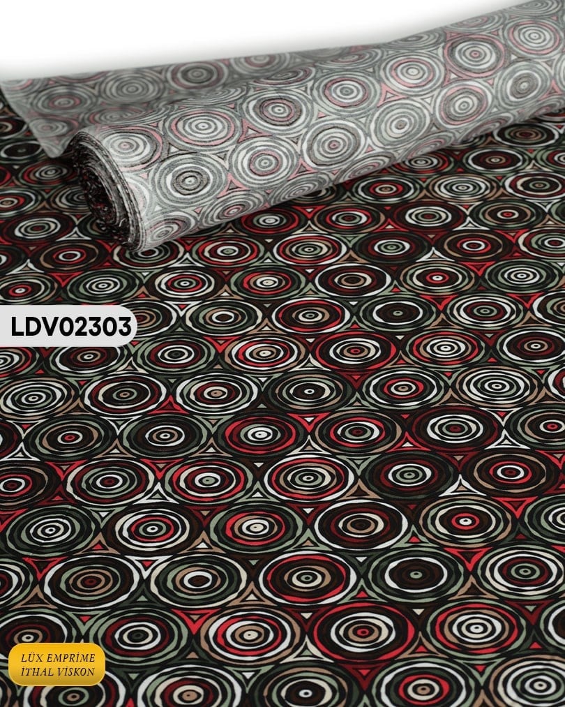 Dar En Pamuk Viskon Kumaş ( TEK EN ) 90cm-LDV02303