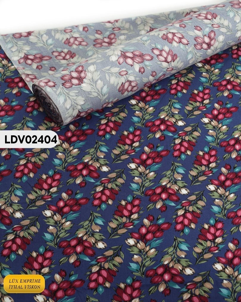 Dar En Pamuk Viskon Kumaş ( TEK EN ) 90cm-LDV02404