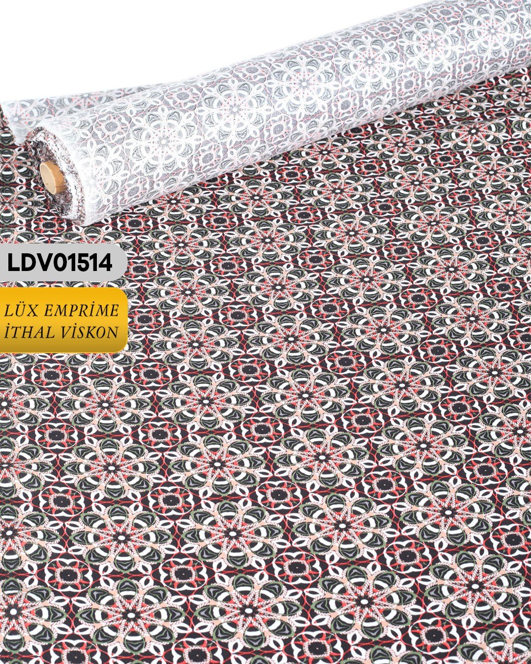 Dar En Pamuk Viskon Kumaş ( TEK EN ) 90cm-LDV01514