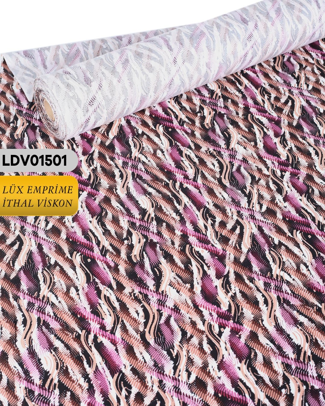 Dar En Pamuk Viskon Kumaş ( TEK EN ) 90cm-LDV01501