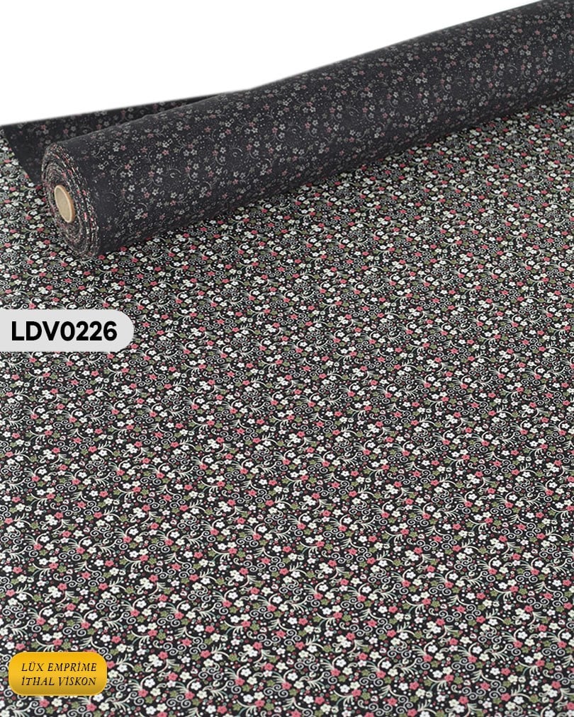 Dar En Pamuk Viskon Kumaş ( TEK EN ) 90cm-LDV0226