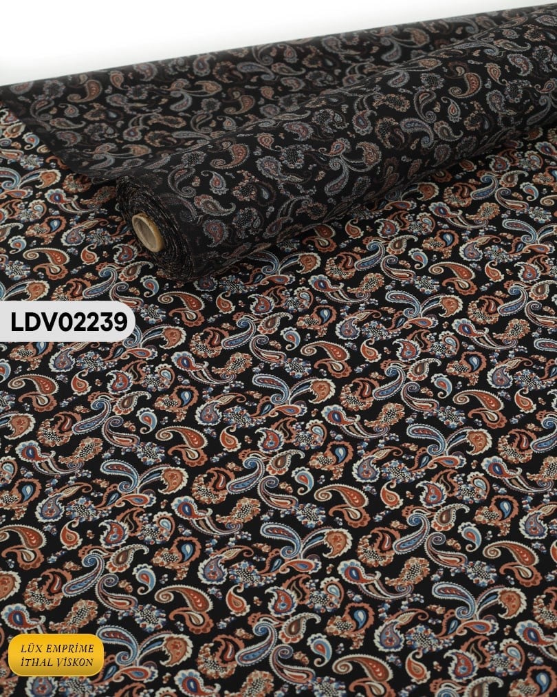 Dar En Pamuk Viskon Kumaş ( TEK EN ) 90cm-LDV02239