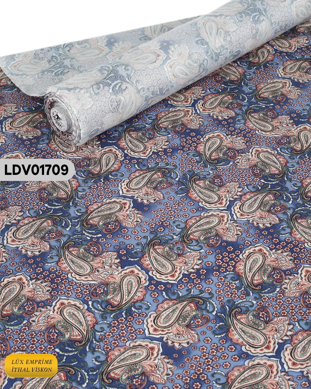 Dar En Pamuk Viskon Kumaş ( TEK EN ) 90cm-LDV01709