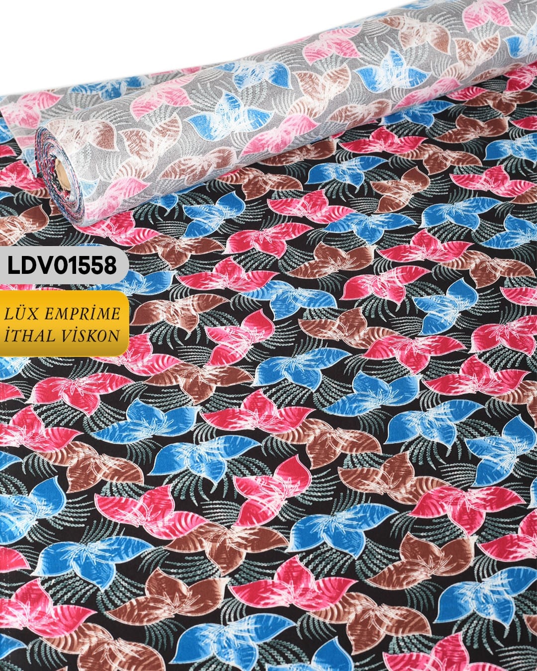 Dar En Pamuk Viskon Kumaş ( TEK EN ) 90cm-LDV01558
