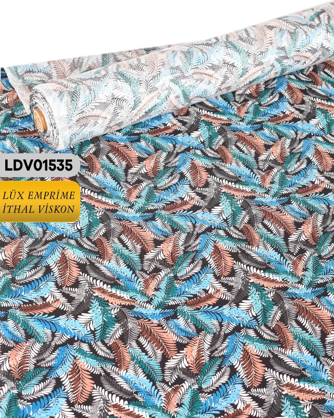 Dar En Pamuk Viskon Kumaş ( TEK EN ) 90cm-LDV01535