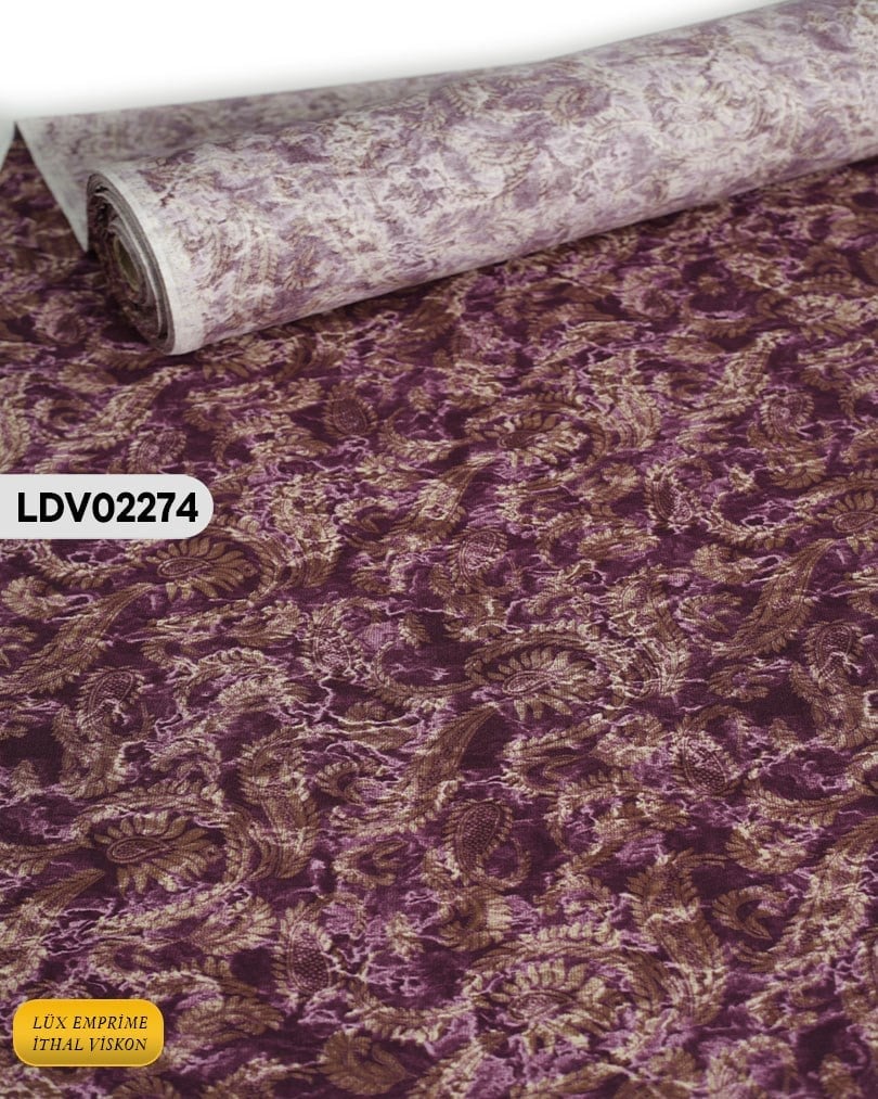 Dar En Pamuk Viskon Kumaş ( TEK EN ) 90cm-LDV02274