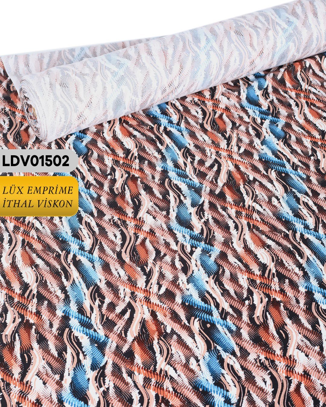 Dar En Pamuk Viskon Kumaş ( TEK EN ) 90cm-LDV01502