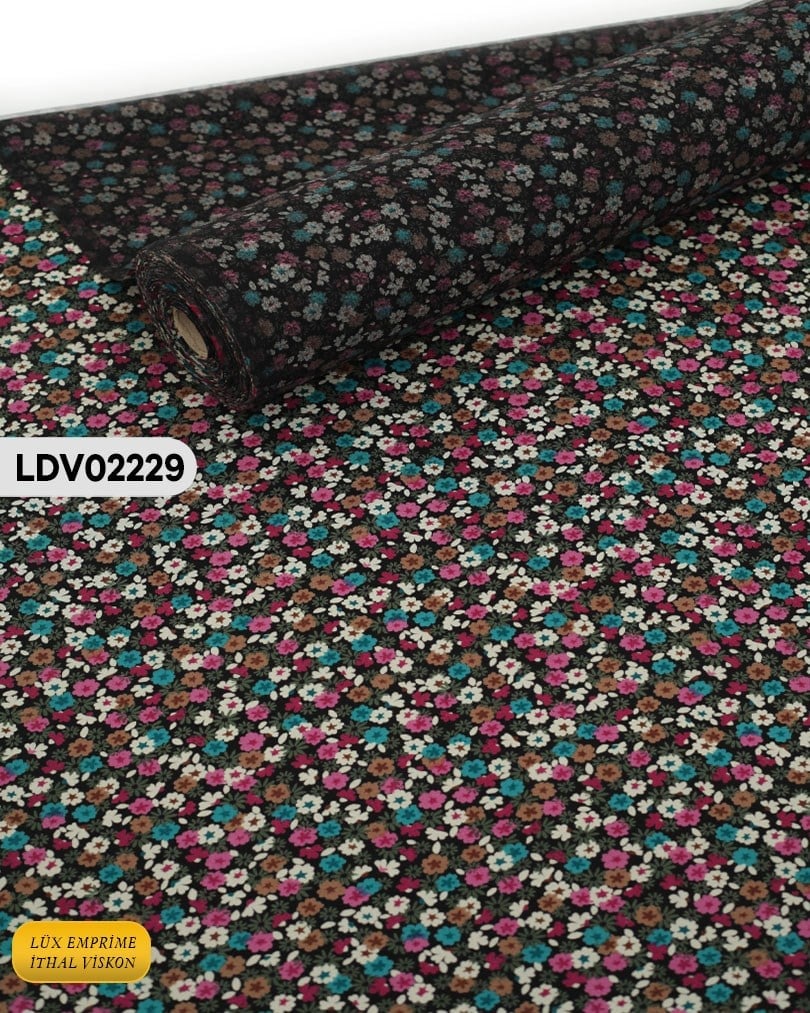 Dar En Pamuk Viskon Kumaş ( TEK EN ) 90cm-LDV02229