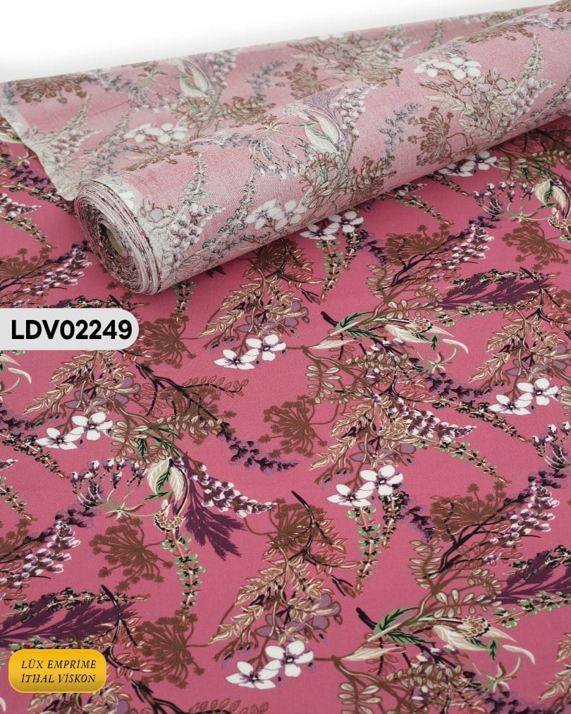 Dar En Pamuk Viskon Kumaş ( TEK EN ) 90cm-LDV02249