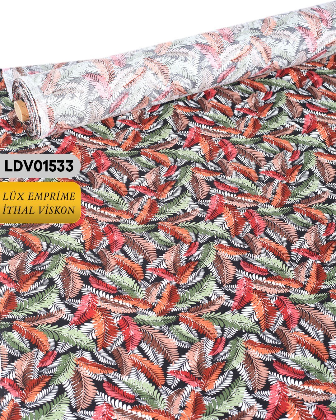 Dar En Pamuk Viskon Kumaş ( TEK EN ) 90cm-LDV01533