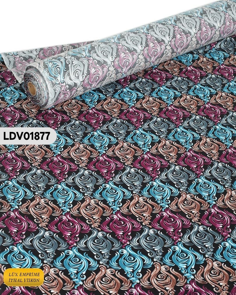 Dar En Pamuk Viskon Kumaş ( TEK EN ) 90cm-LDV01877