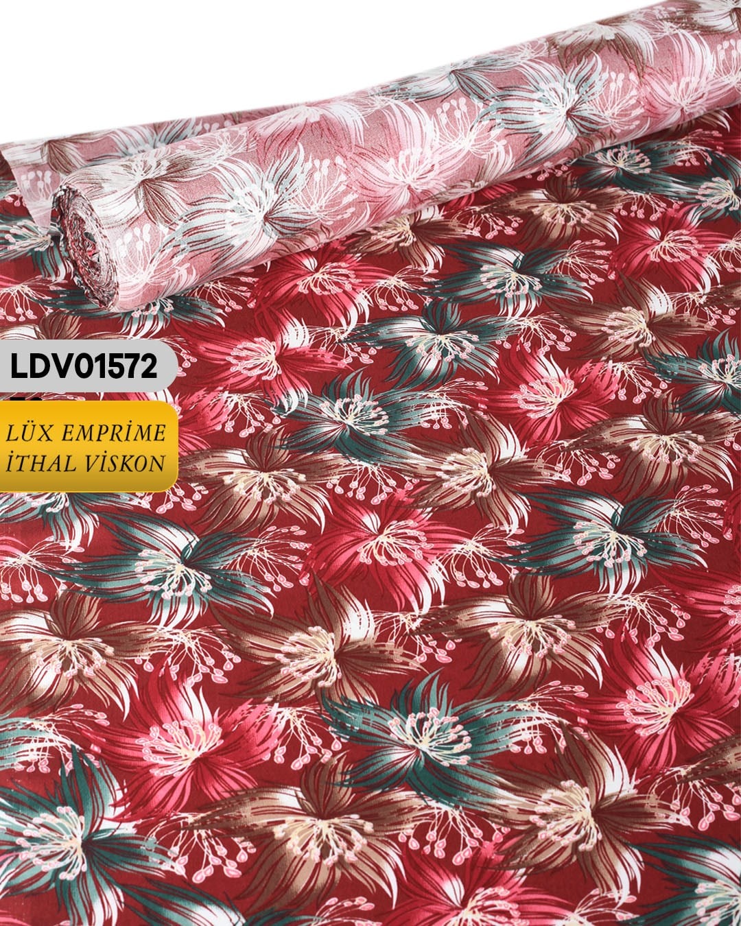 Dar En Pamuk Viskon Kumaş ( TEK EN ) 90cm-LDV01572