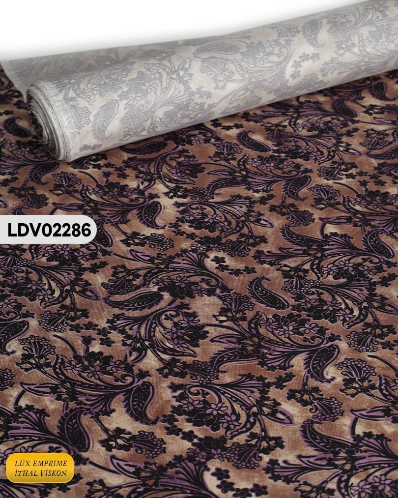 Dar En Pamuk Viskon Kumaş ( TEK EN ) 90cm-LDV02286