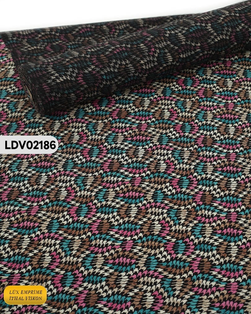 Dar En Pamuk Viskon Kumaş ( TEK EN ) 90cm-LDV02186