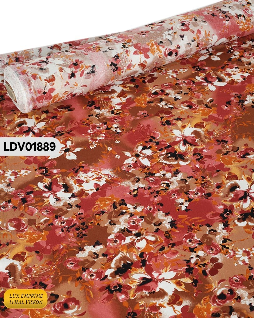 Dar En Pamuk Viskon Kumaş ( TEK EN ) 90cm-LDV01889