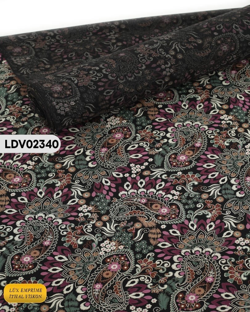 Dar En Pamuk Viskon Kumaş ( TEK EN ) 90cm-LDV02340