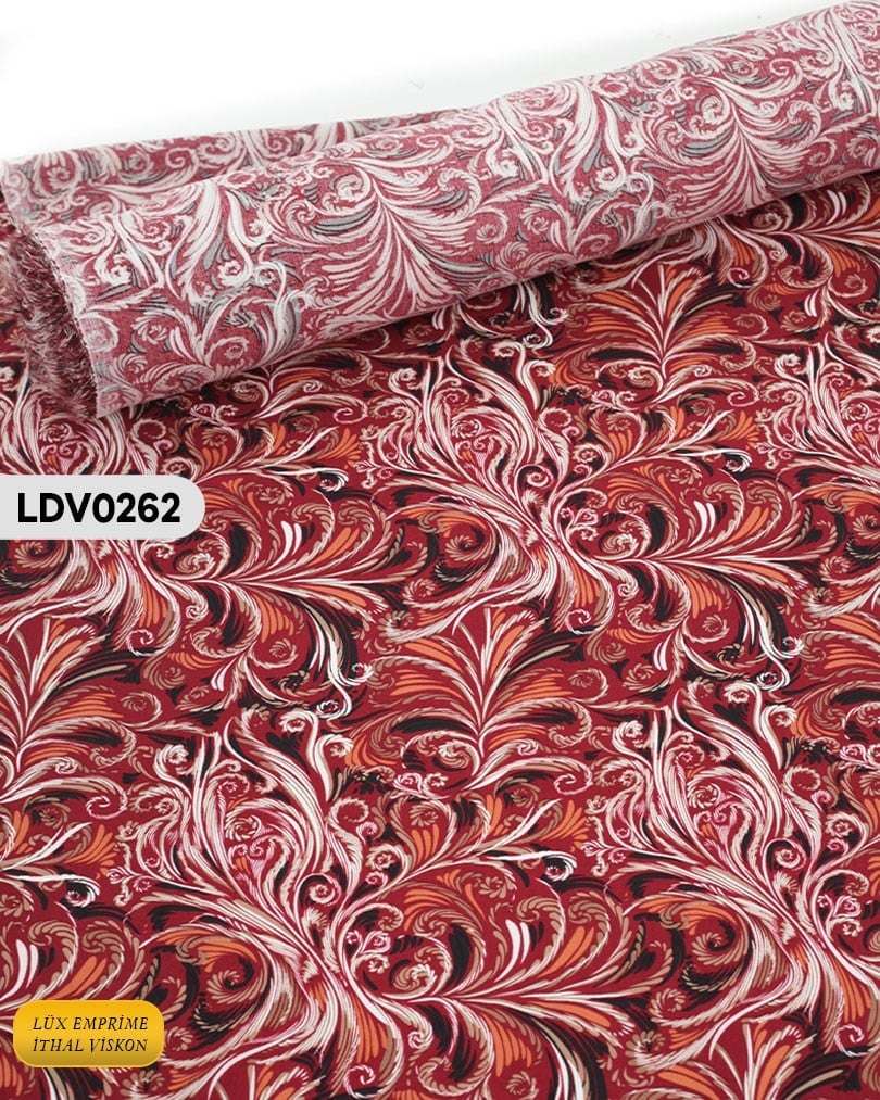 Dar En Pamuk Viskon Kumaş ( TEK EN ) 90cm-LDV0262
