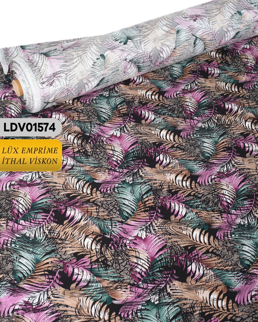 Dar En Pamuk Viskon Kumaş ( TEK EN ) 90cm-LDV01574