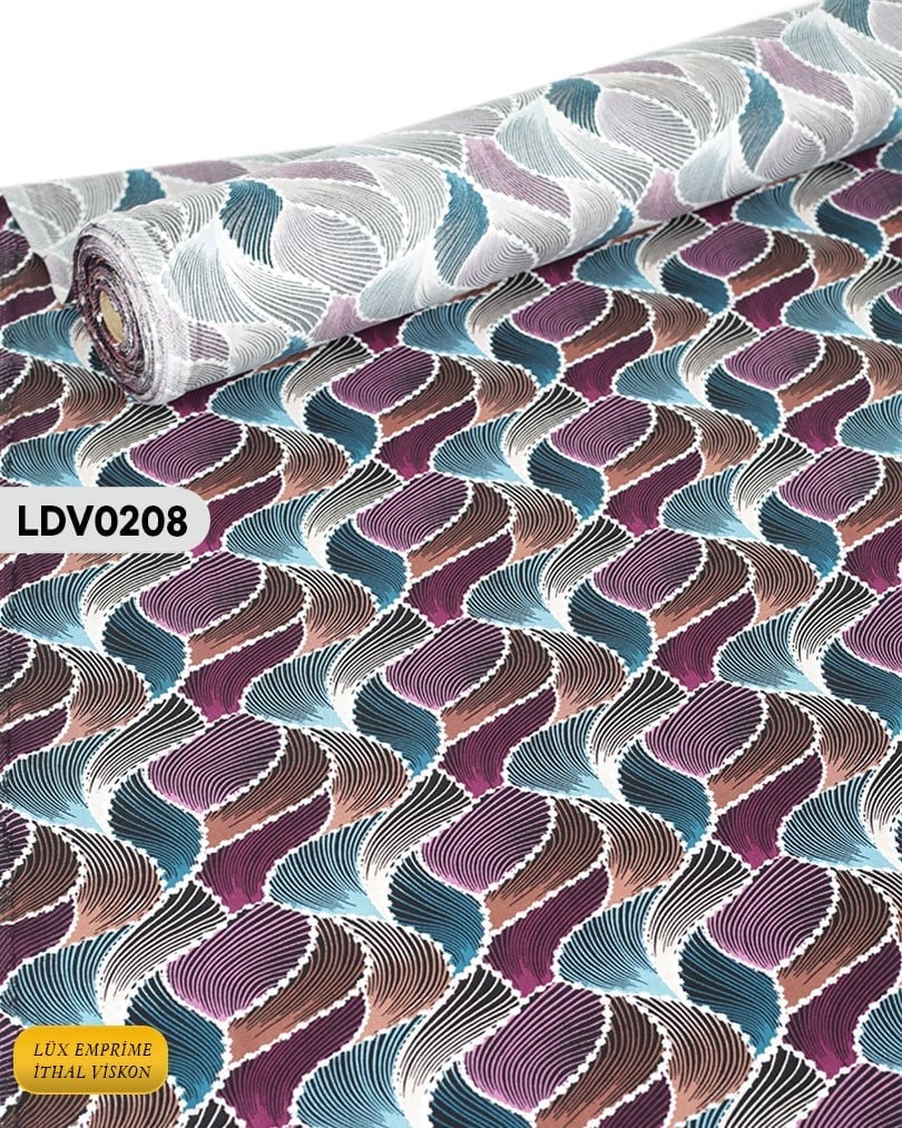 Dar En Pamuk Viskon Kumaş ( TEK EN ) 90cm-LDV0208