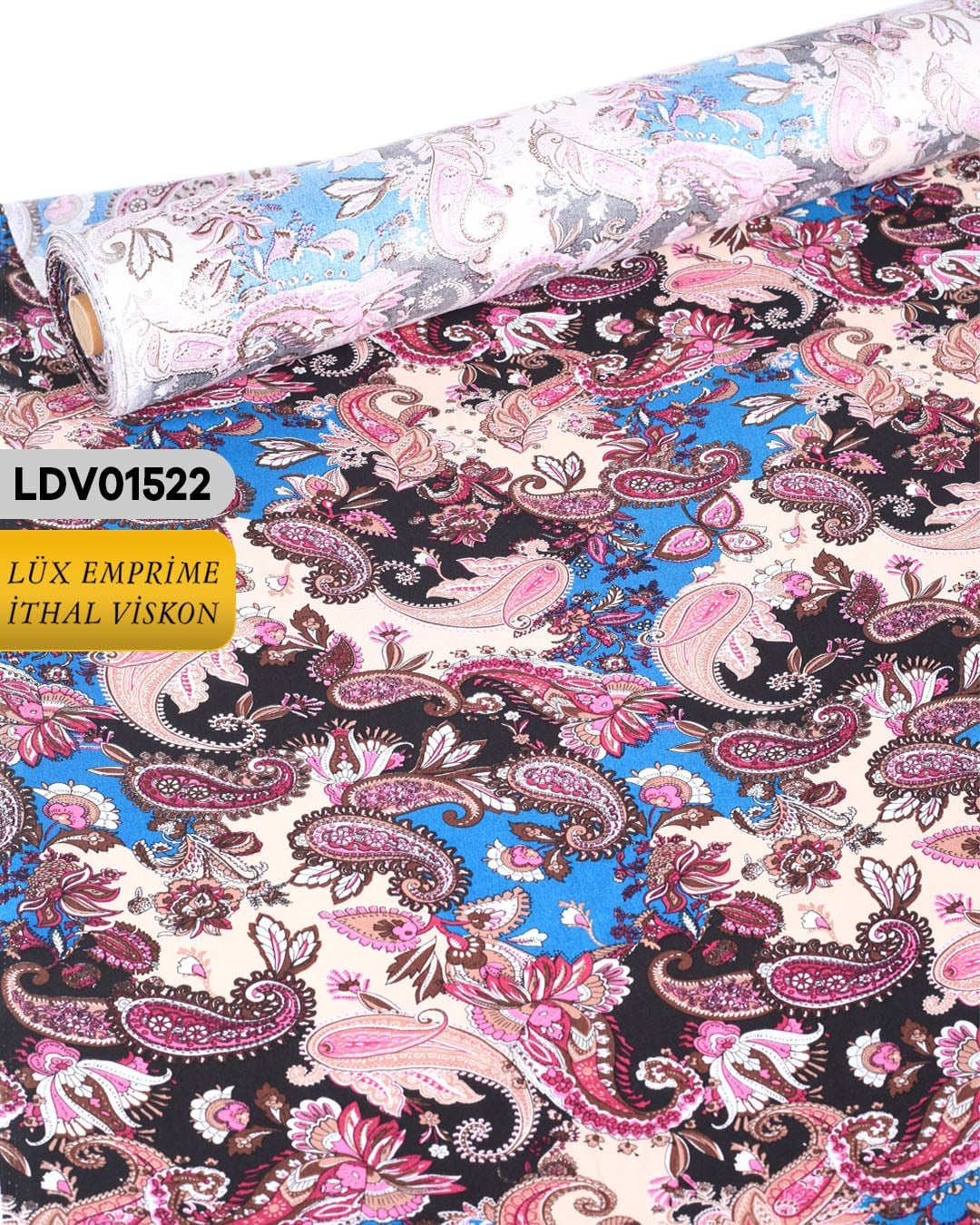 Dar En Pamuk Viskon Kumaş ( TEK EN ) 90cm-LDV01522