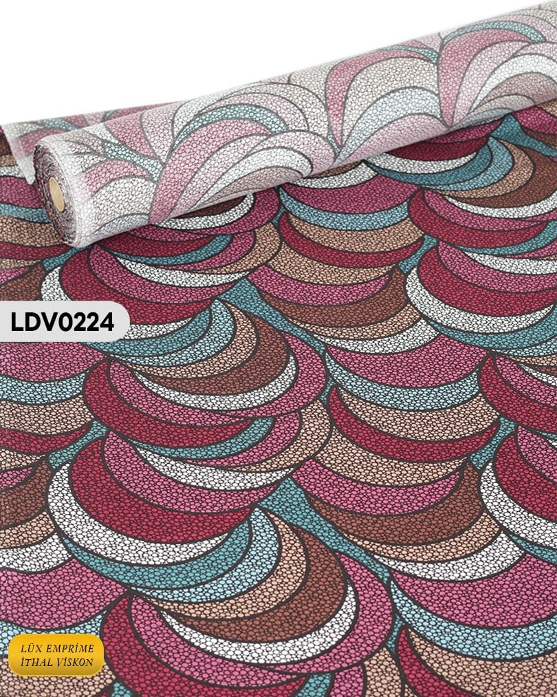 Dar En Pamuk Viskon Kumaş ( TEK EN ) 90cm-LDV0224