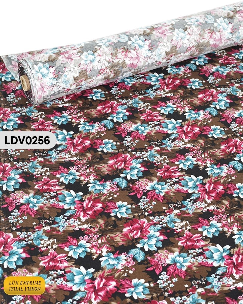 Dar En Pamuk Viskon Kumaş ( TEK EN ) 90cm-LDV0256