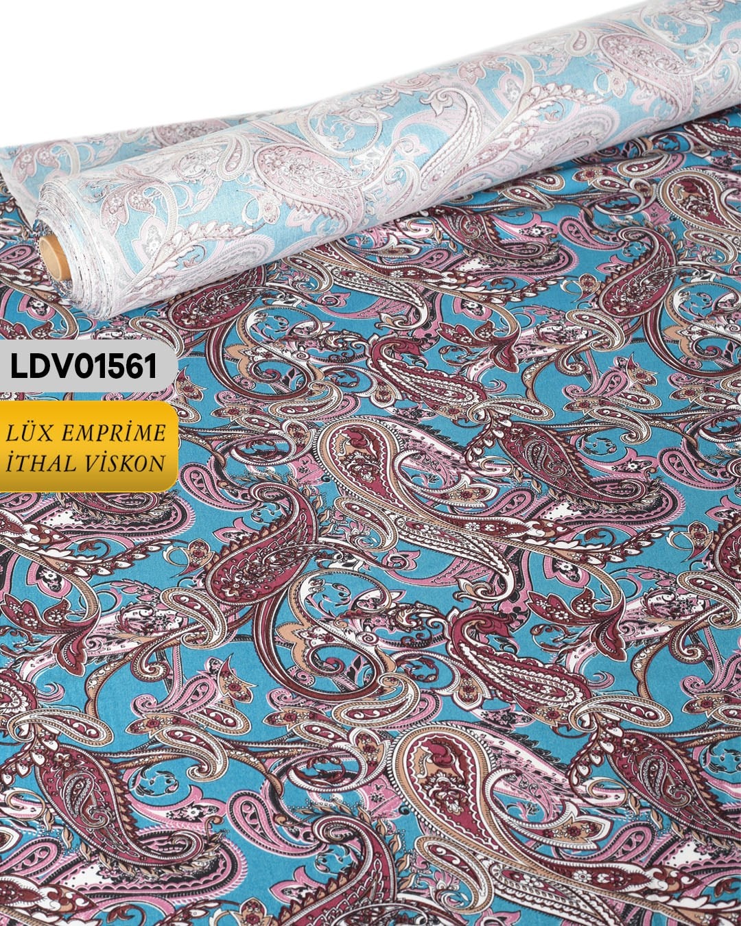 Dar En Pamuk Viskon Kumaş ( TEK EN ) 90cm-LDV01561