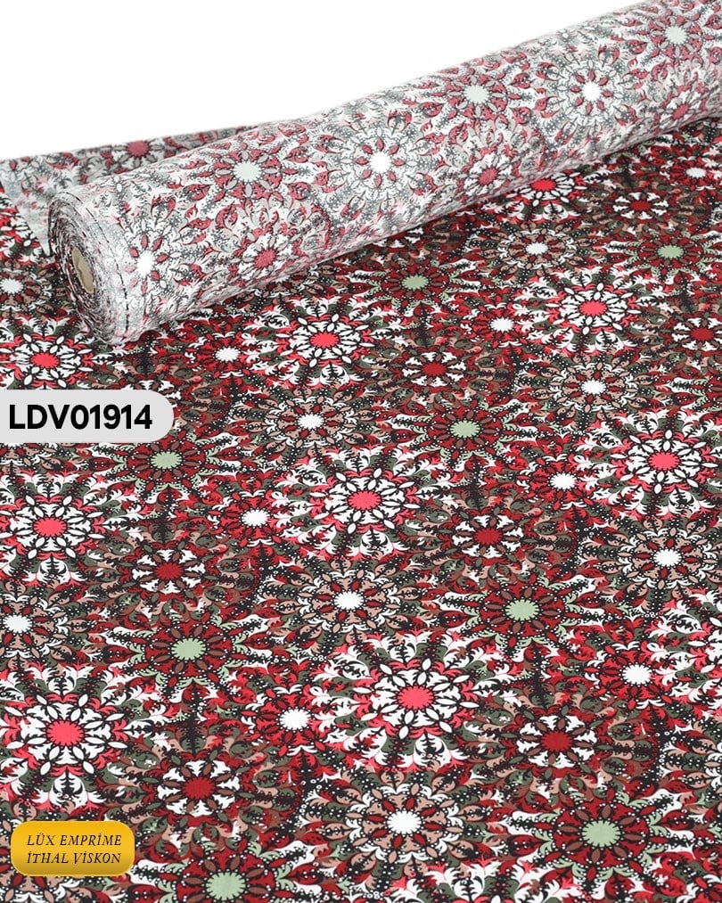 Dar En Pamuk Viskon Kumaş ( TEK EN ) 90cm-LDV01914