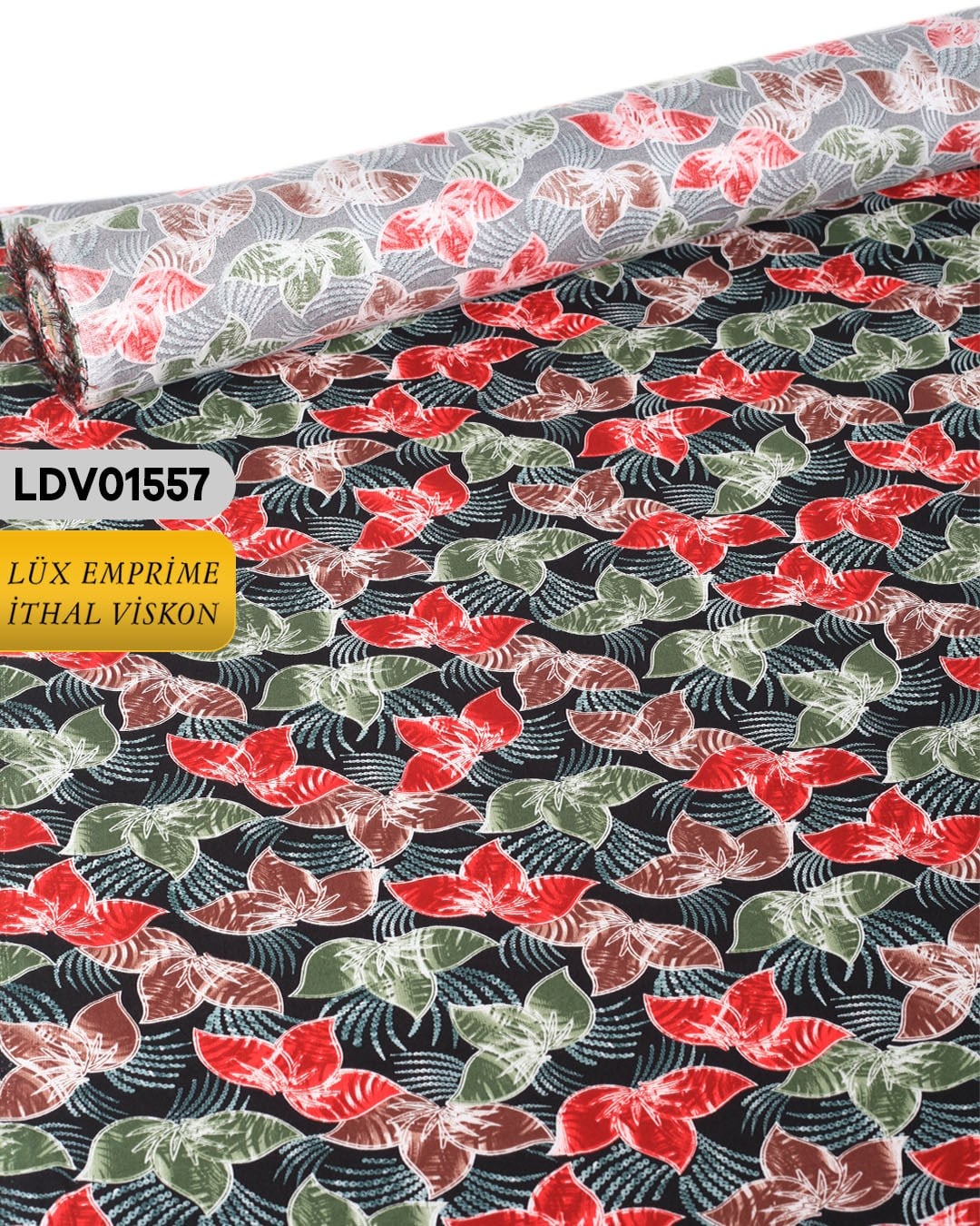 Dar En Pamuk Viskon Kumaş ( TEK EN ) 90cm-LDV01557