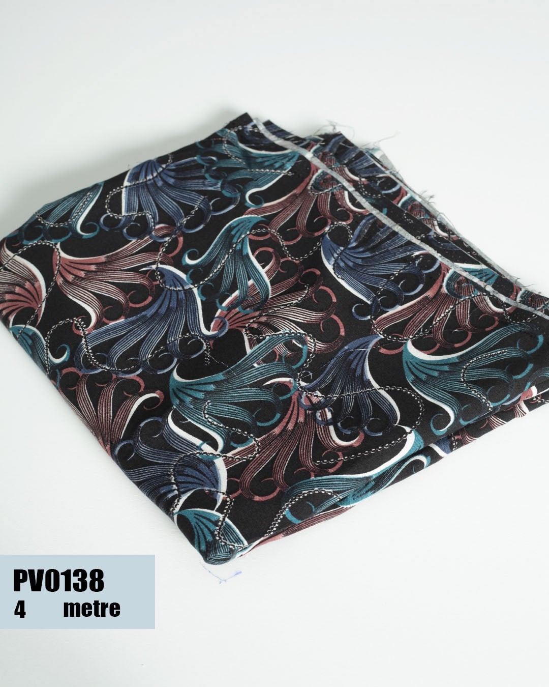 Dar En Pamuk Viskon Parça Kumaş PV0138-38