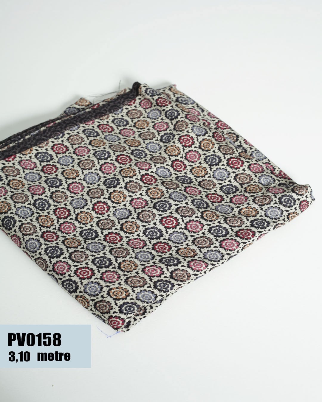 Dar En Pamuk Viskon Parça Kumaş PV0158-58