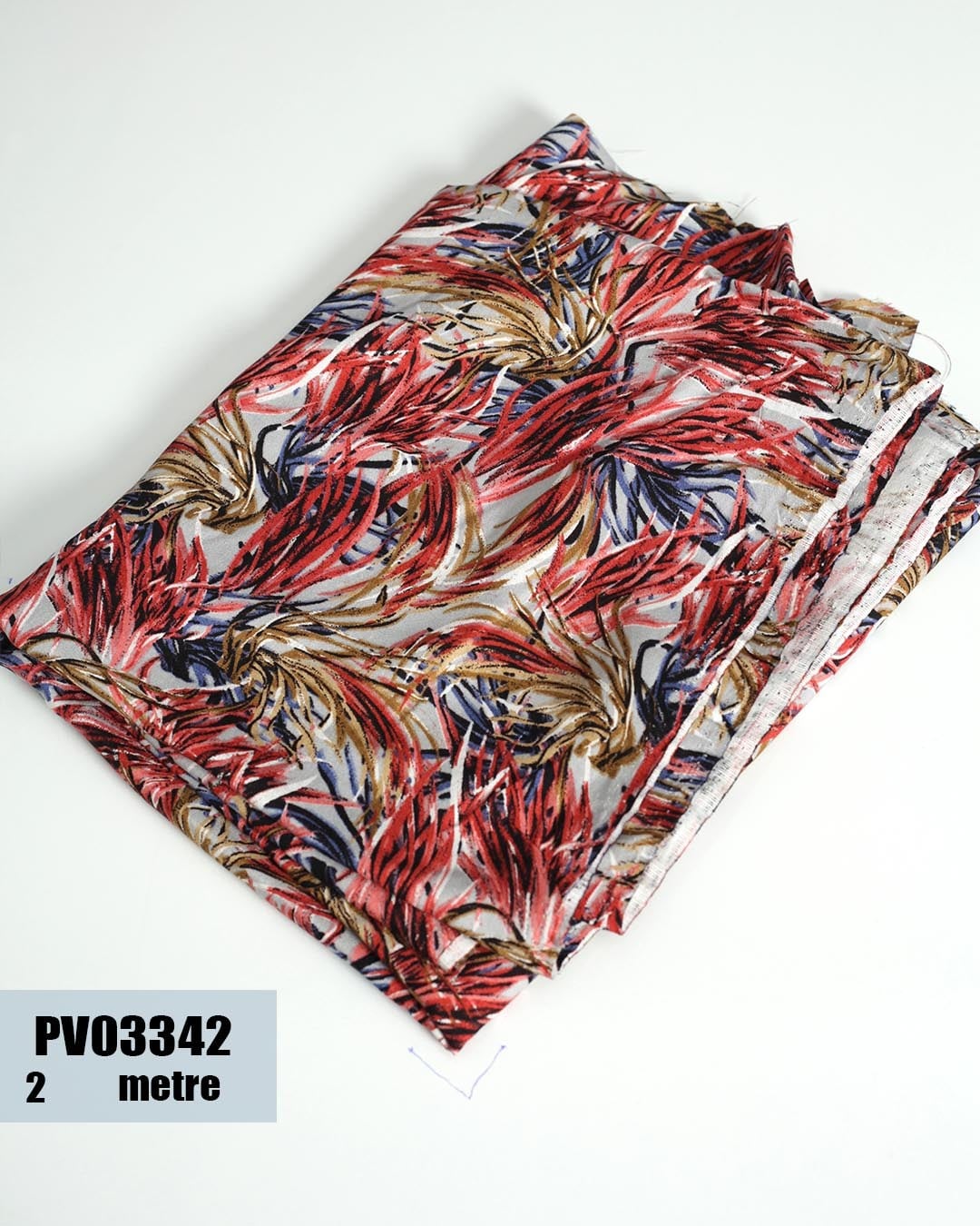 Dar En Pamuk Viskon Parça Kumaş PV03342-342