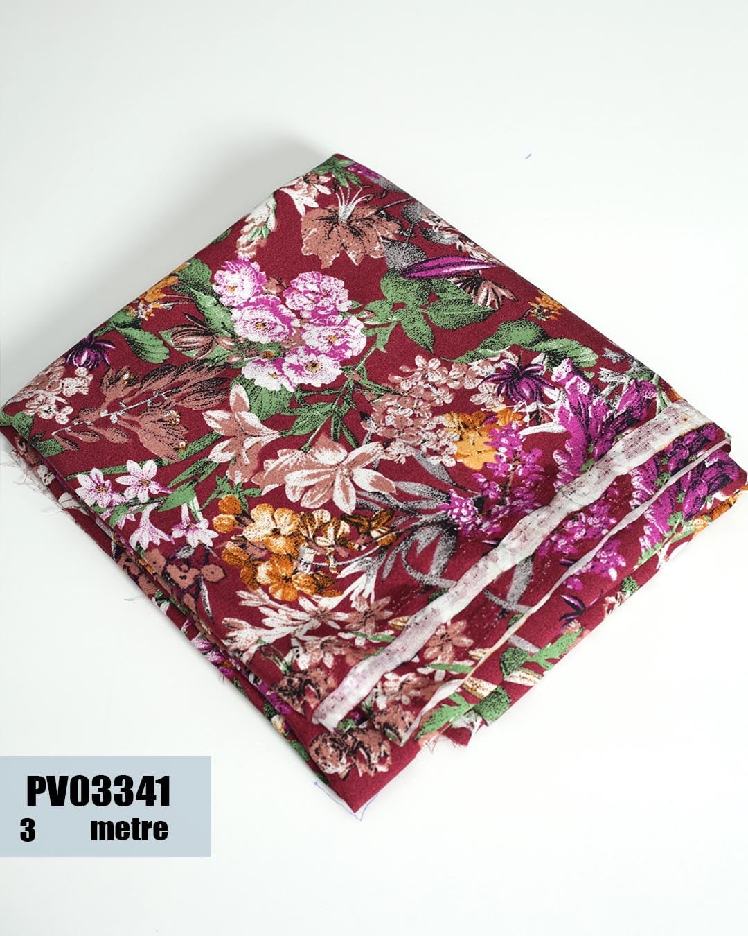 Dar En Pamuk Viskon Parça Kumaş PV03341-341