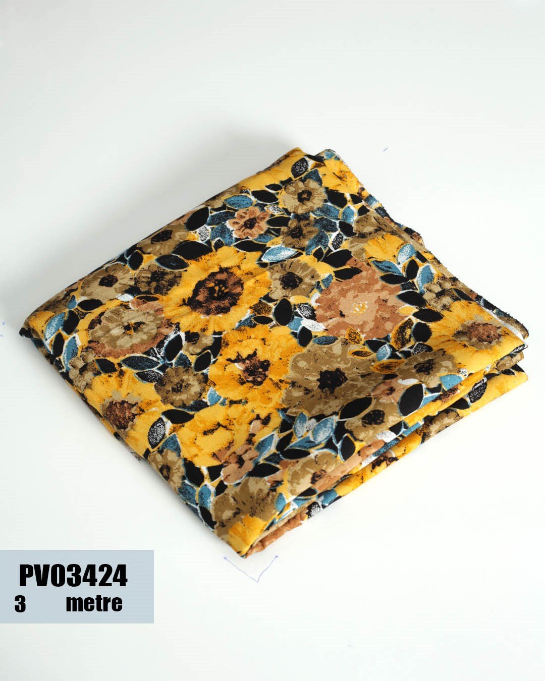 Dar En Pamuk Viskon Parça Kumaş PV03424-424