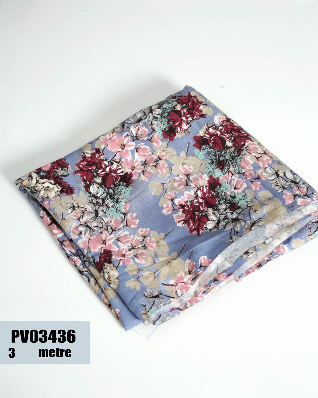 Dar En Pamuk Viskon Parça Kumaş PV03436-436