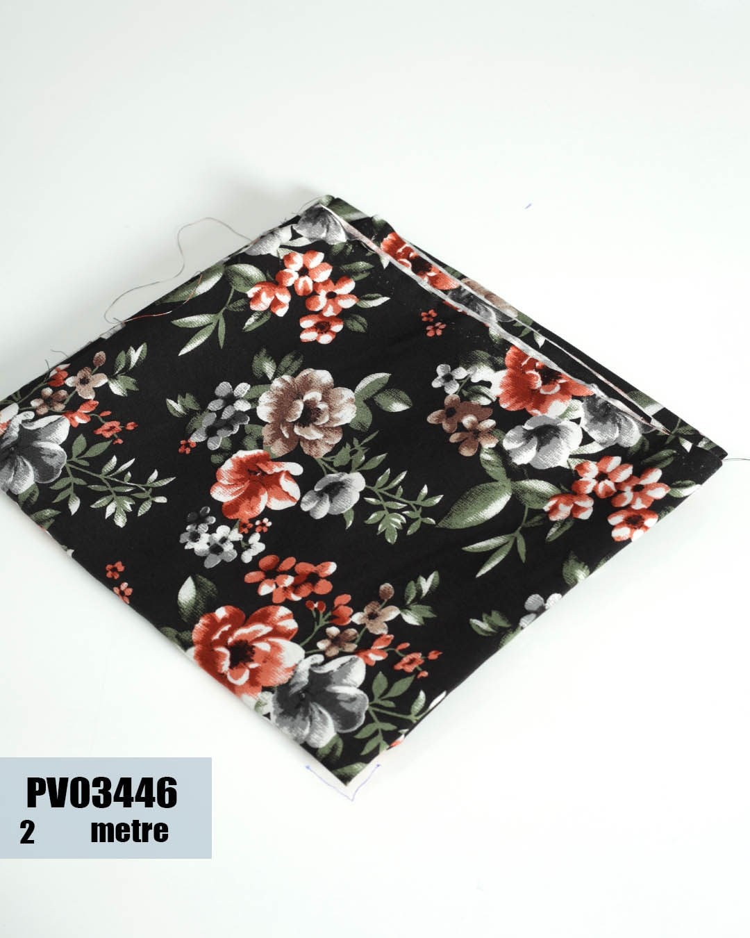 Dar En Pamuk Viskon Parça Kumaş PV03446-446