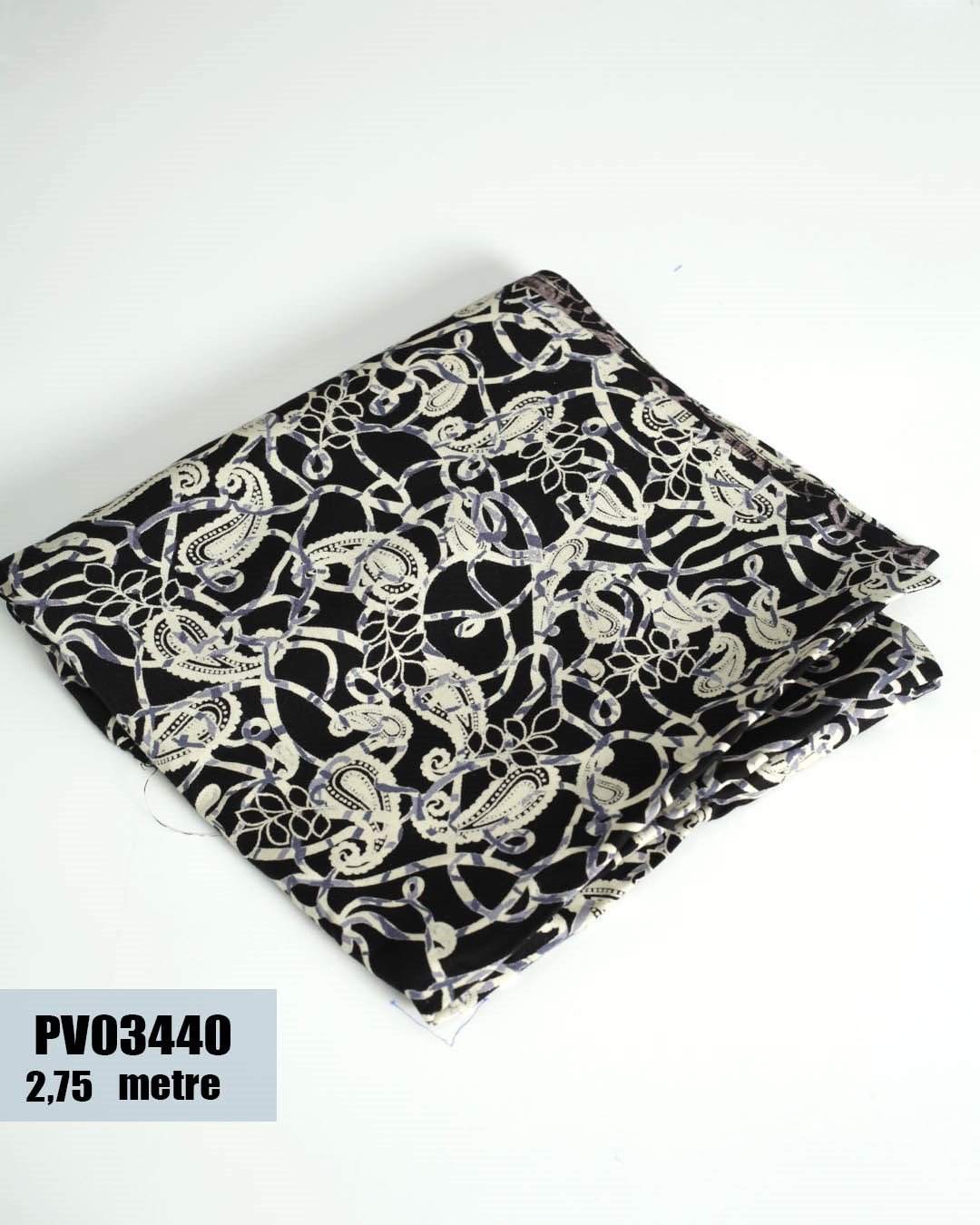 Dar En Pamuk Viskon Parça Kumaş PV03440-440