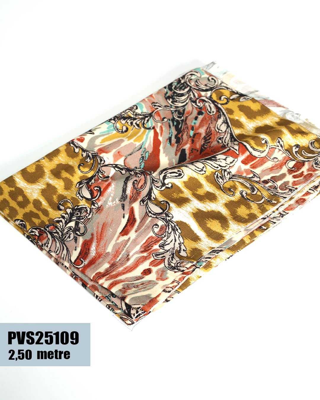 Dar En Pamuk Viskon Parça Kumaş PVS25109-109