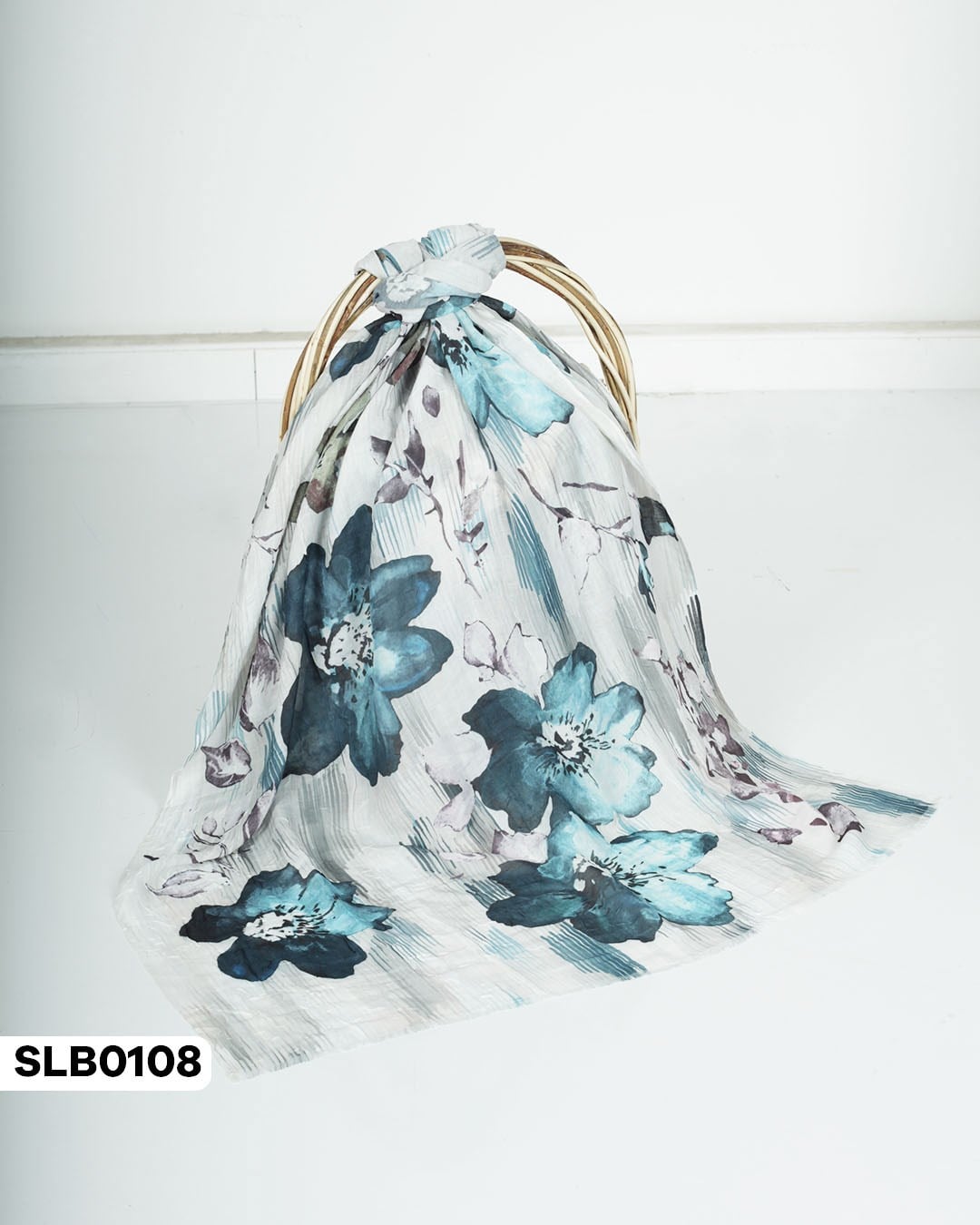Desenli Lüxs Bambu Şal SLB0108-5708
