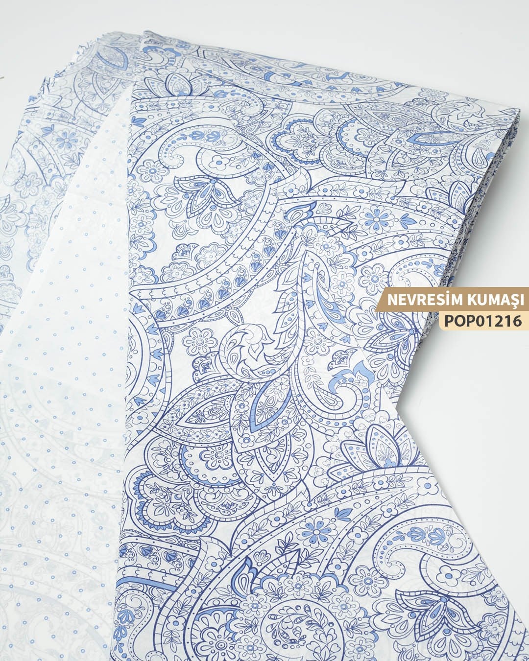 DESENLİ Poplin Nevresim Kumaşı En 240 cm-POP01216-216