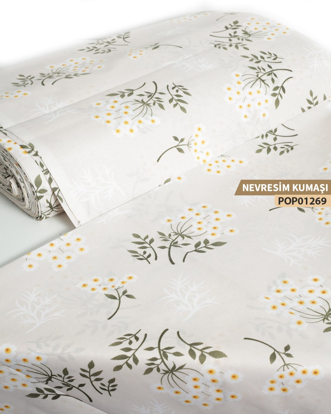 DESENLİ Poplin Nevresim Kumaşı En 240 cm-POP01269-269