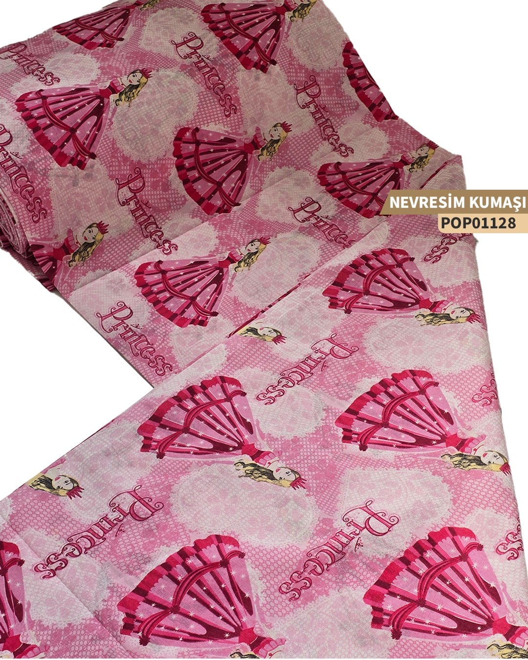 DESENLİ Poplin Nevresim Kumaşı En 240 cm-POP01103-128